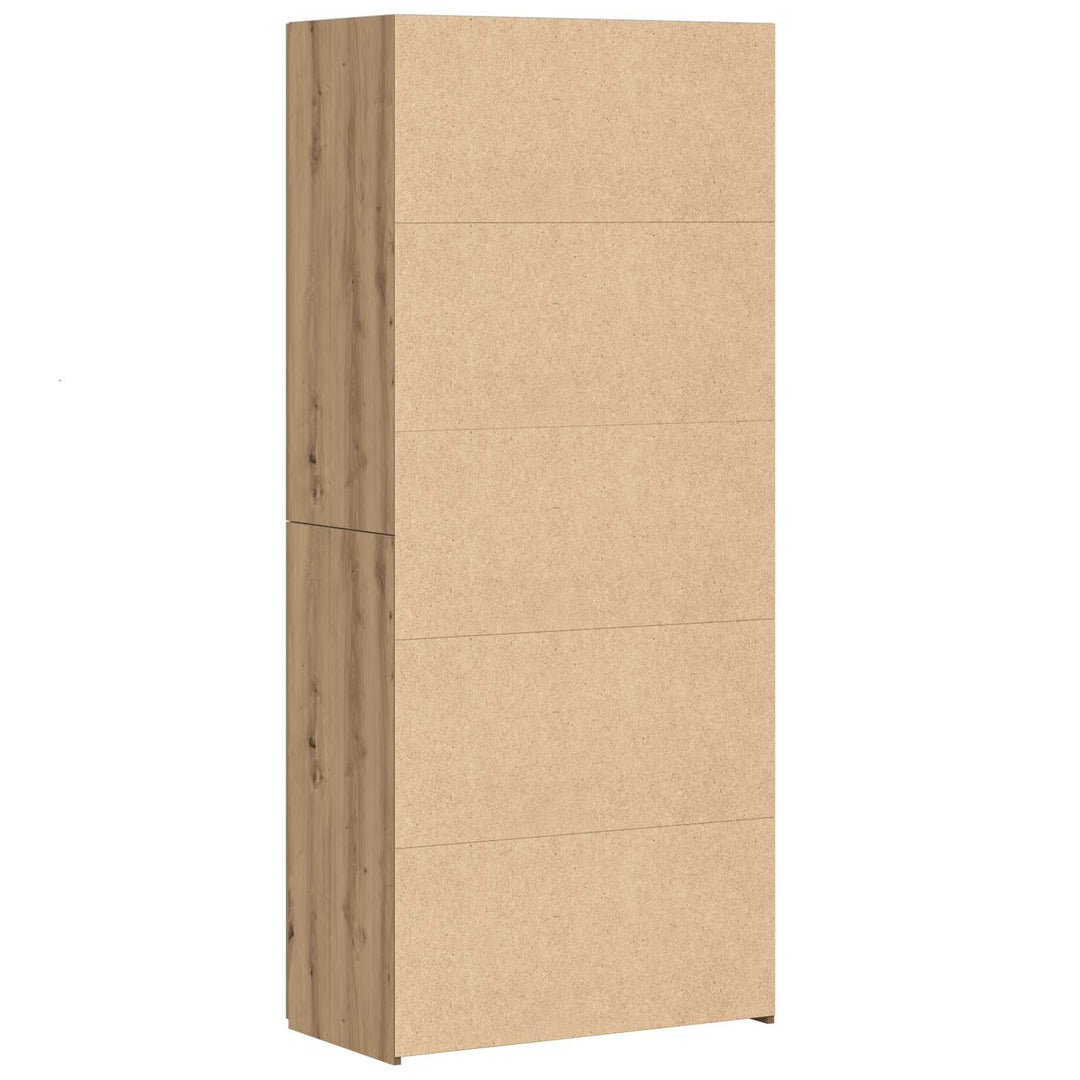 Highboard 2 pcs Artisan Egetræ 80 x 42 x 185 cm