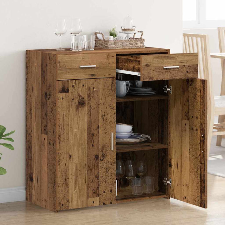 Opbevaringsskab Gammelt træ 80 x 42,5 x 93 cm