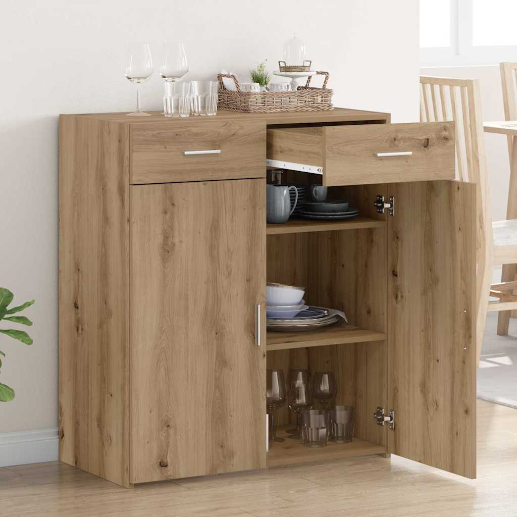Opbevaringsskab artisan eg 80 x 42.5 x 93.5 cm Konstrueret træ