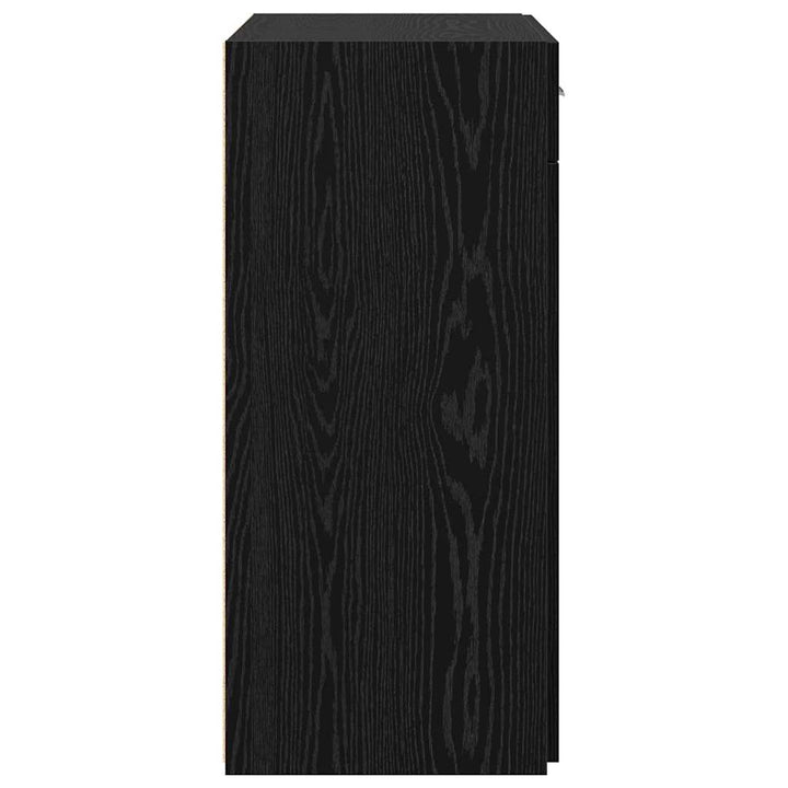 Opbevaringsskab Sort eg 80 x 42,5 x 93 cm