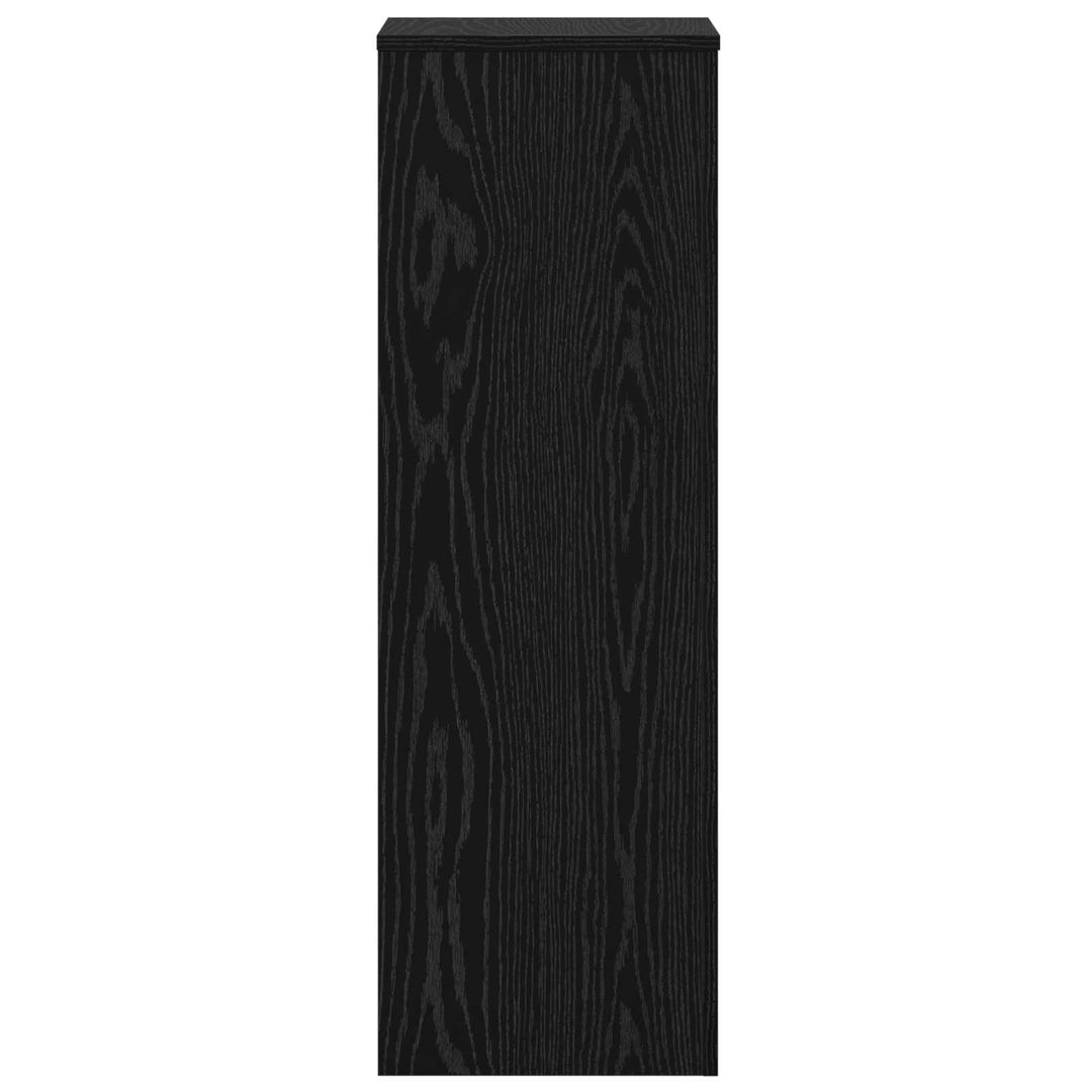 Planteholder 2 stk. Sort eg 33 x 33 x 100 cm Konstrueret træ