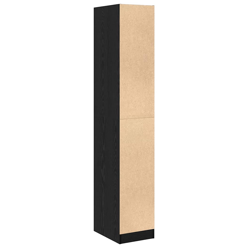 Apoteker Kabinet Sort eg 30 x 41 x 174.5 cm Konstrueret træ