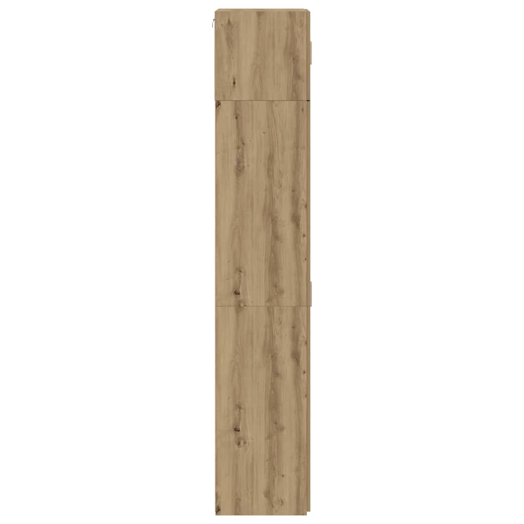 Opbevaringsskab 3 pcs Artisan Egetræ