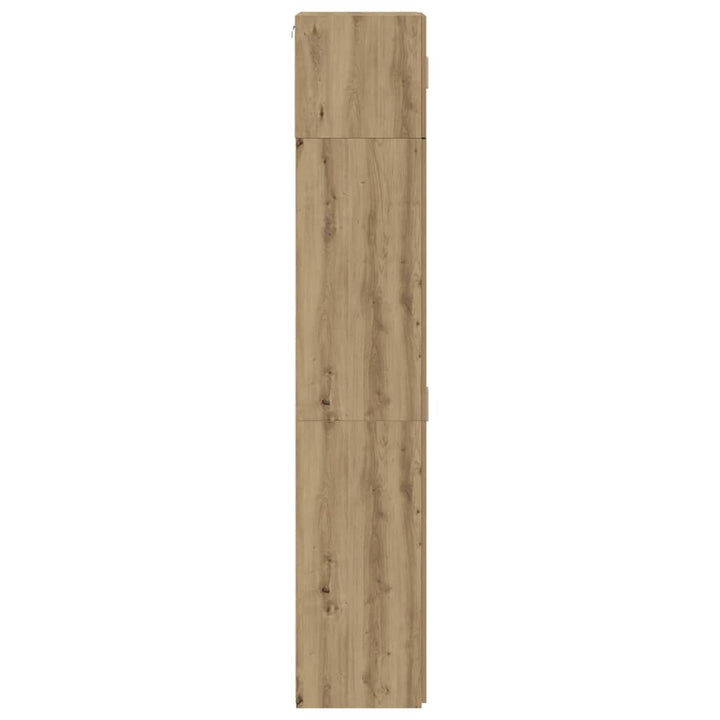 Opbevaringsskab 3 pcs Artisan Egetræ