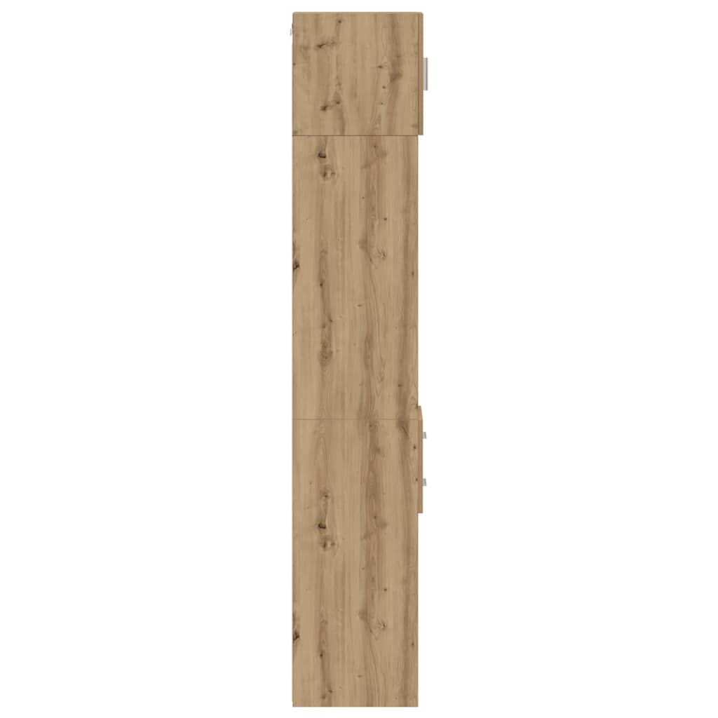 Opbevaringsskab 2 pcs Artisan Egetræ 30 x 42,5 x 225 cm