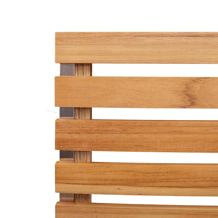 Have Stol 6 pcs Massiv teaktræ og rustfrit stål