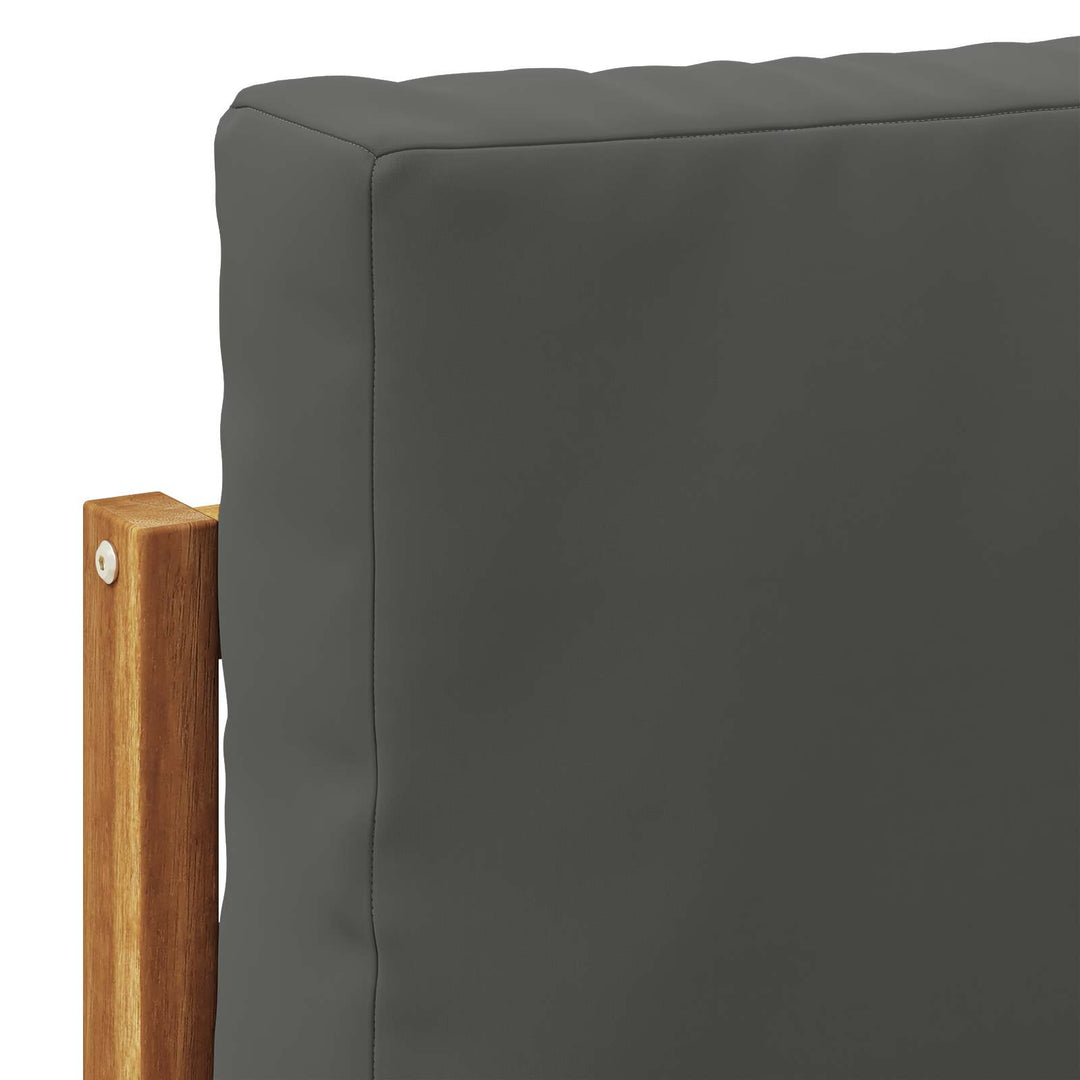 Udendørs sofagruppe med pude 3 pcs Naturfarvet