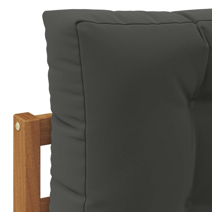 Udendørs sofagruppe 4 stk. Naturlig og Antracit