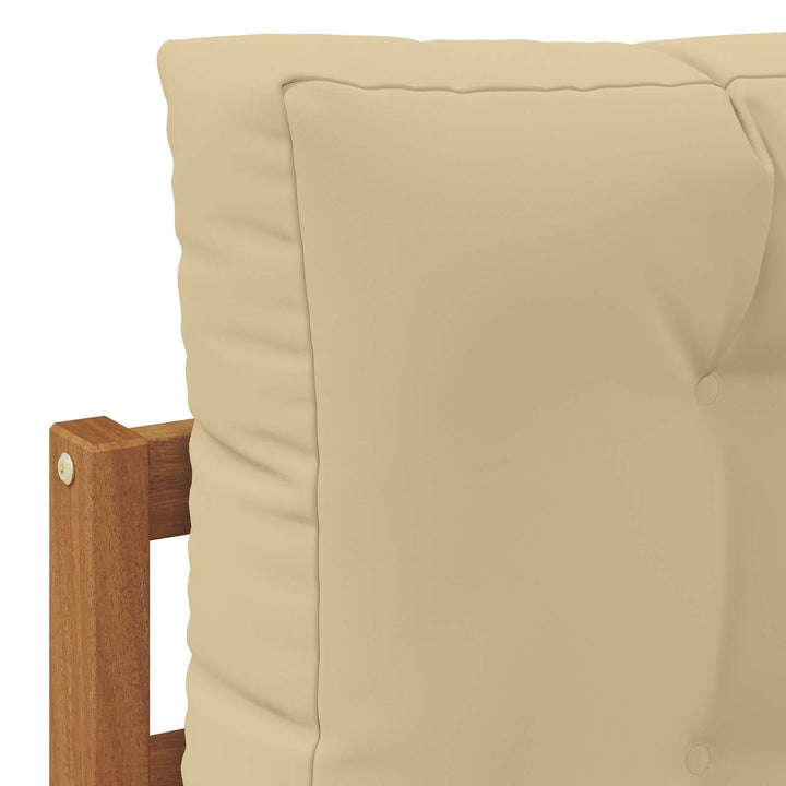 Udendørs sofagruppe 4 stk. Naturlig og Beige