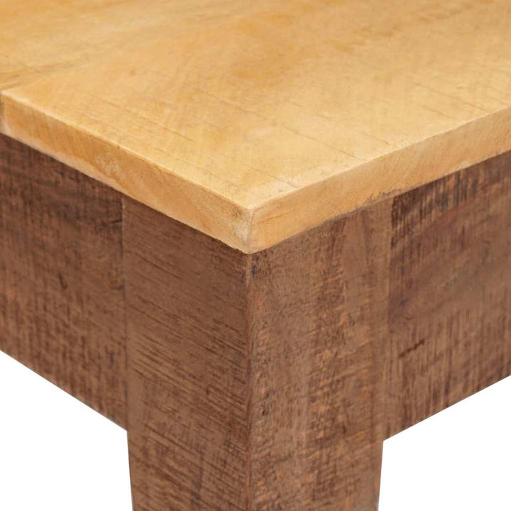 Sofabord med skuffe Brun 110 x 55 x 40 cm Massivt mangotræ