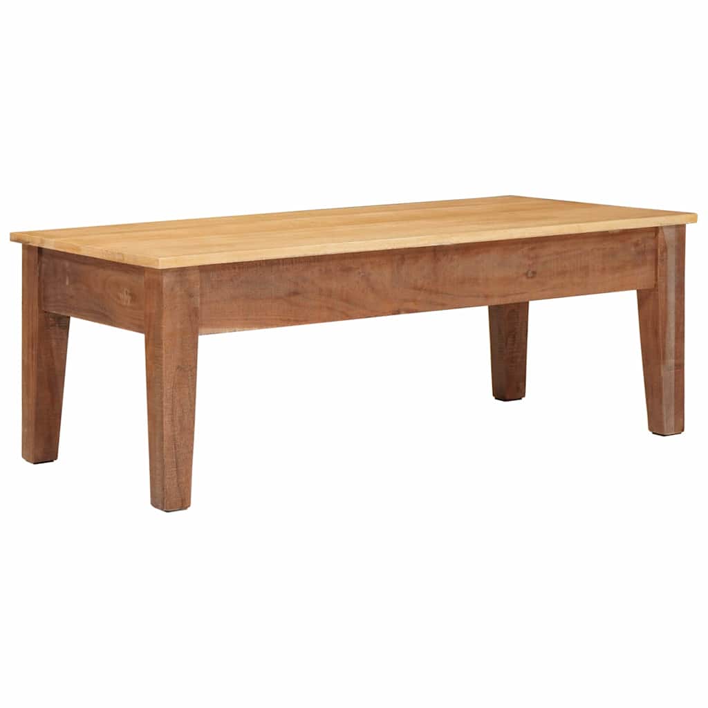 Sofabord med skuffe Brun 110 x 55 x 40 cm Massivt mangotræ