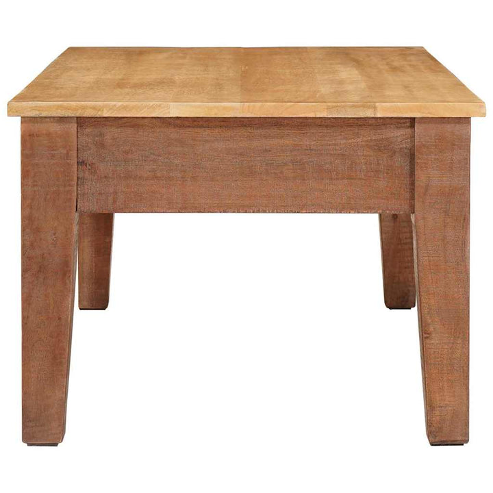 Sofabord med skuffe Brun 110 x 55 x 40 cm Massivt mangotræ