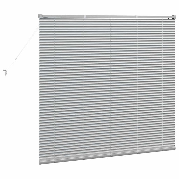 Persienner Sølv 130 x 150 cm Aluminium