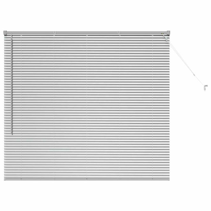 Persienner Sølv 130 x 150 cm Aluminium