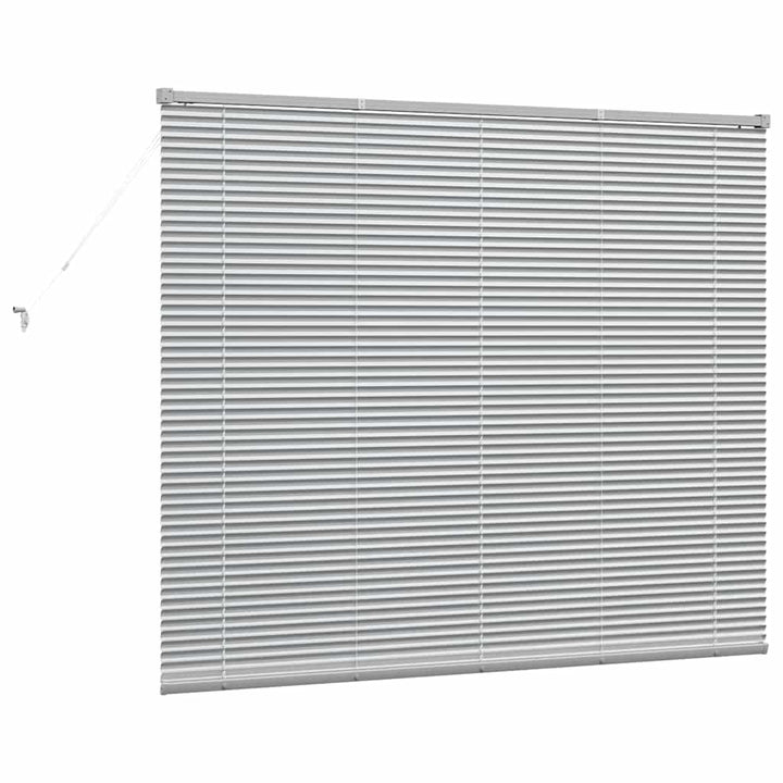 Persienner Sølv 130 x 160 cm Aluminium