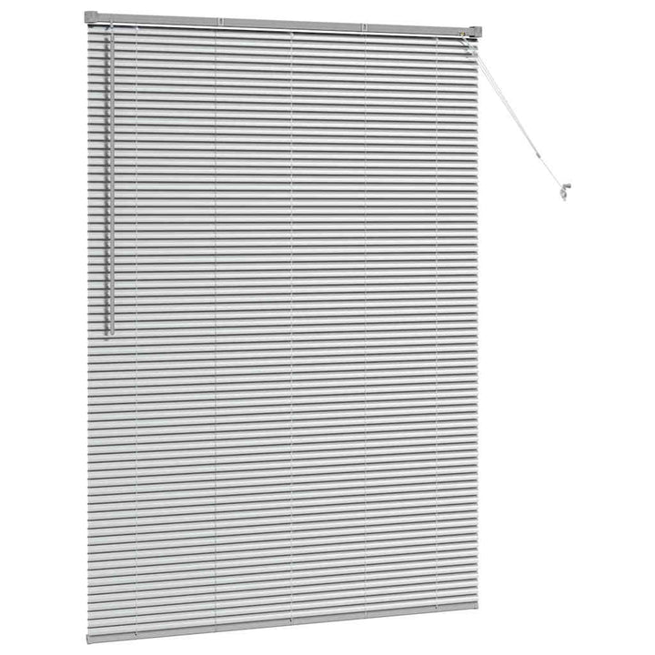 Persienner Sølv 175 x 130 cm Aluminium