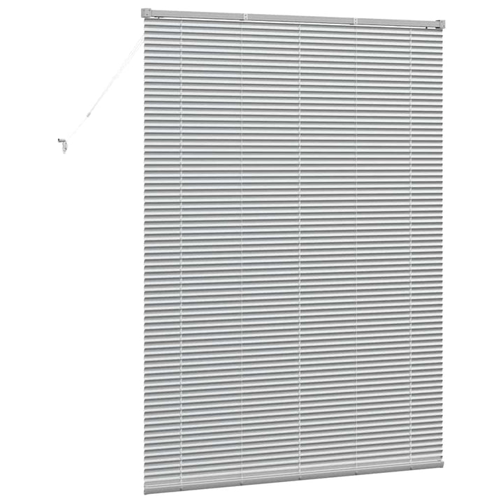 Persienner Sølv 175 x 130 cm Aluminium