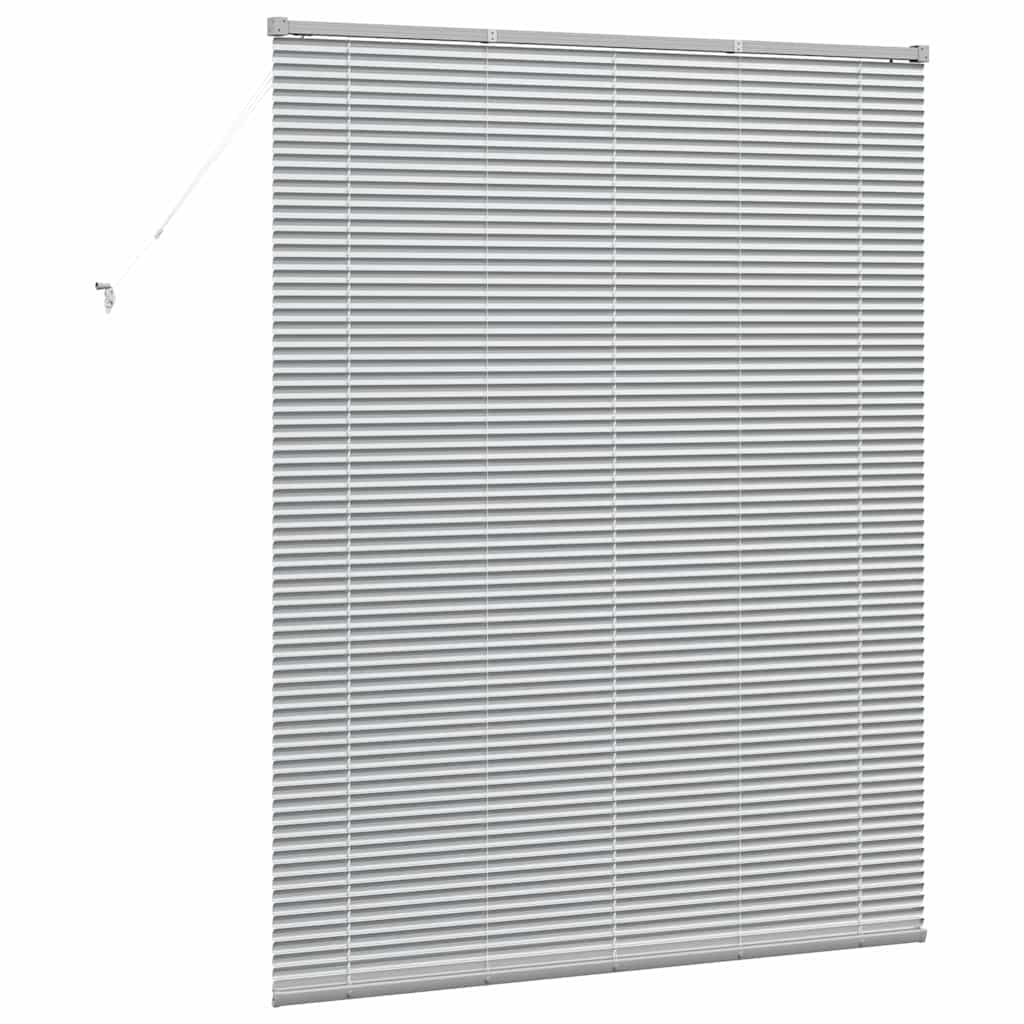 Persienner Sølv 175 x 140 cm Aluminium
