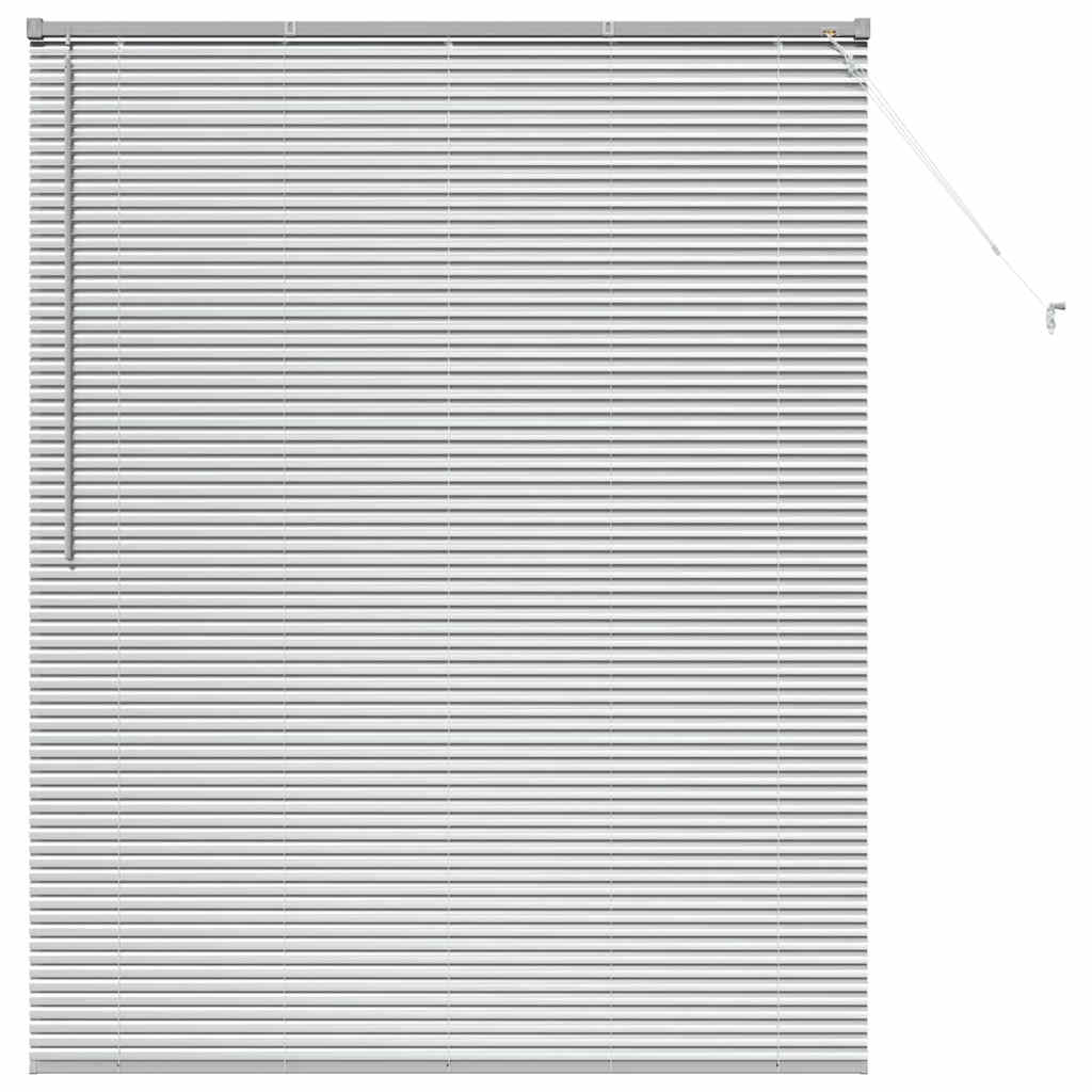 Persienner Sølv 175 x 140 cm Aluminium