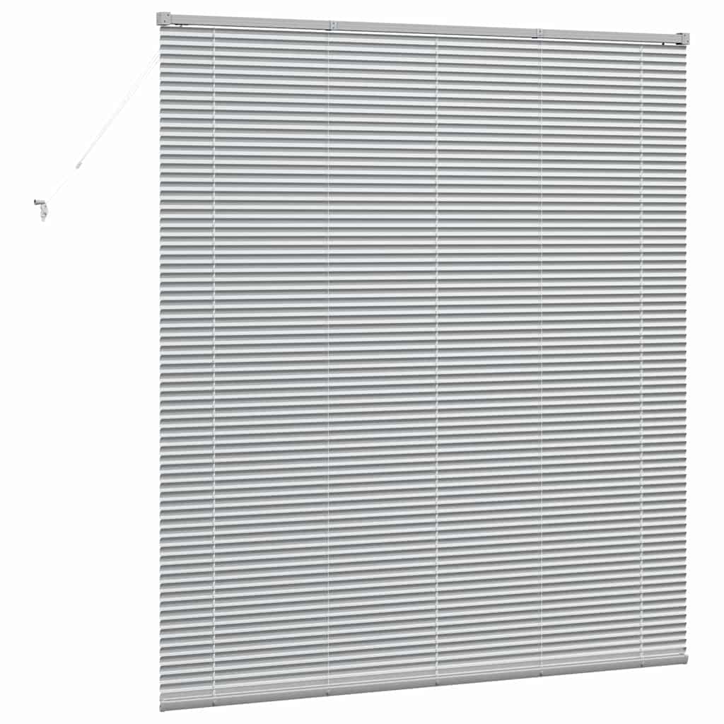 Persienner Sølv 175 x 155 cm Aluminium