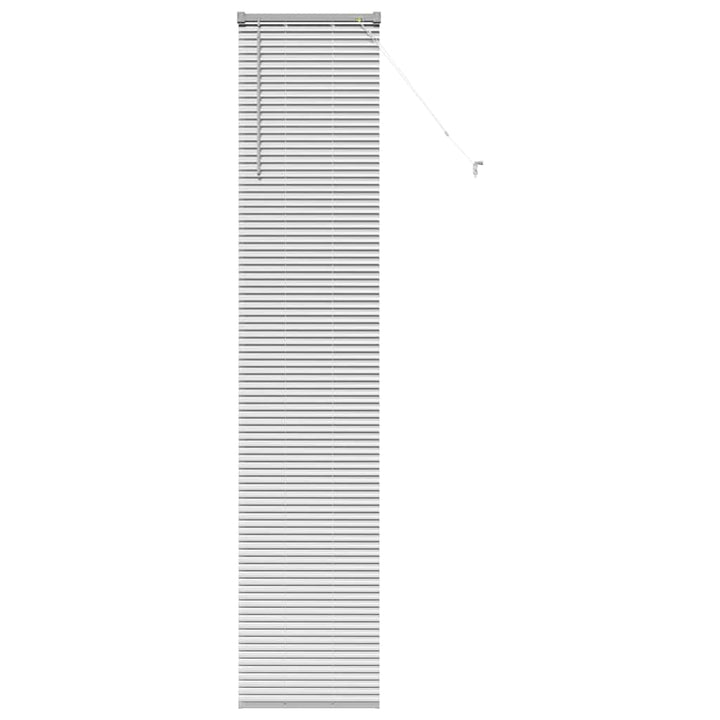 Persienner Sølv 220 x 40 cm Aluminium
