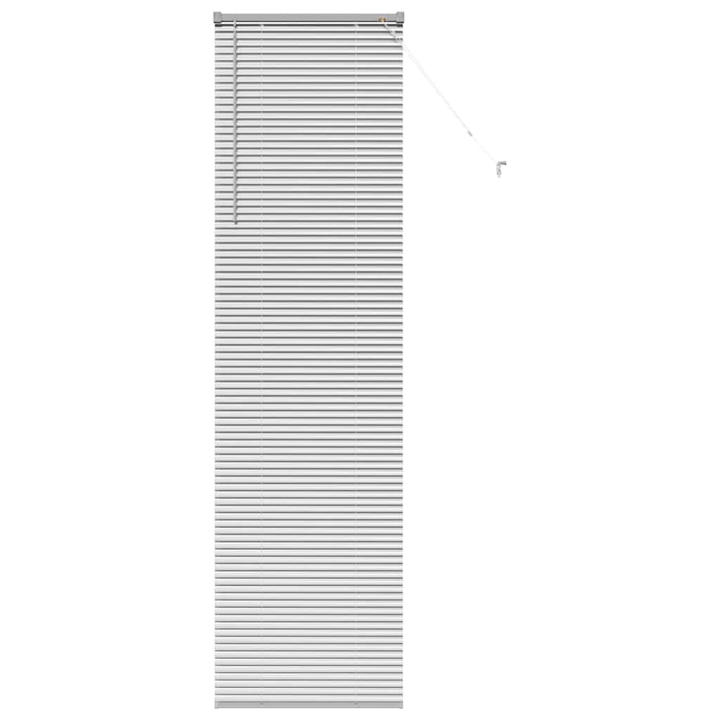 Persienner Sølv 220 x 55 cm Aluminium