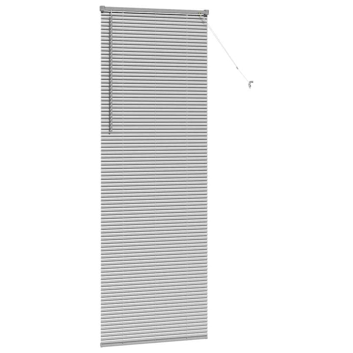 Persienner Sølv 220 x 75 cm Aluminium