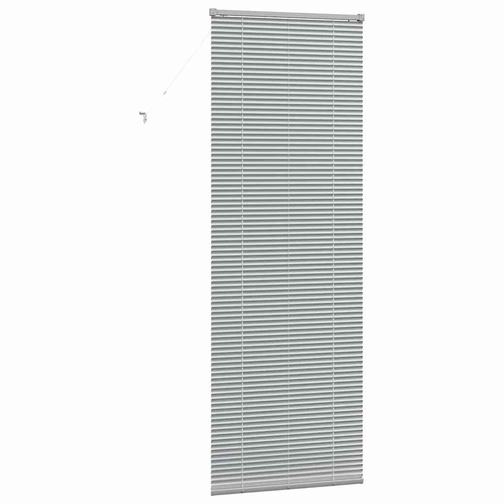 Persienner Sølv 220 x 75 cm Aluminium