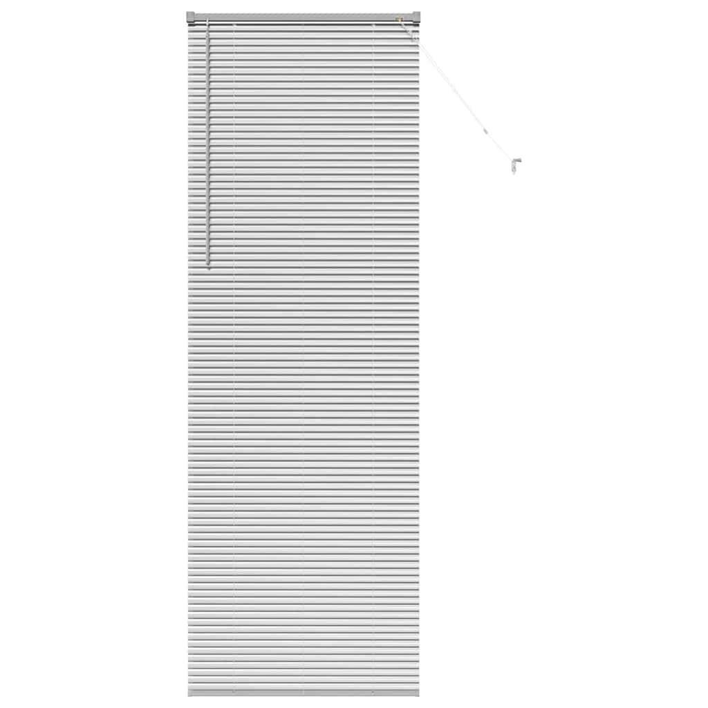 Persienner Sølv 220 x 75 cm Aluminium
