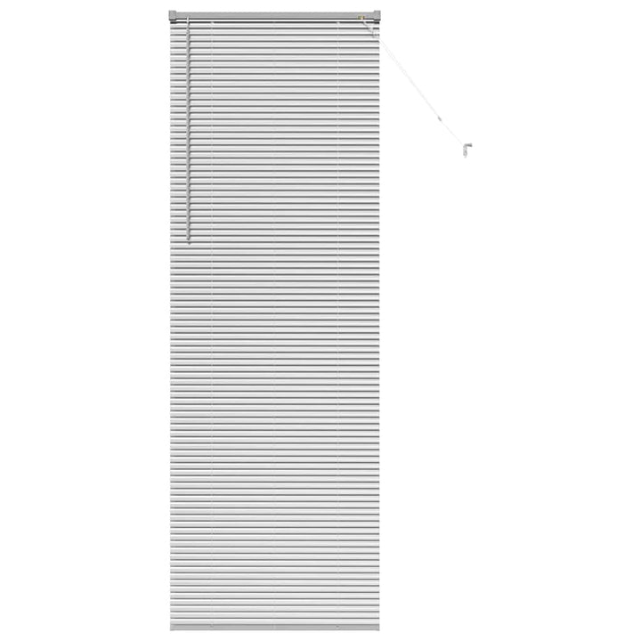 Persienner Sølv 220 x 75 cm Aluminium