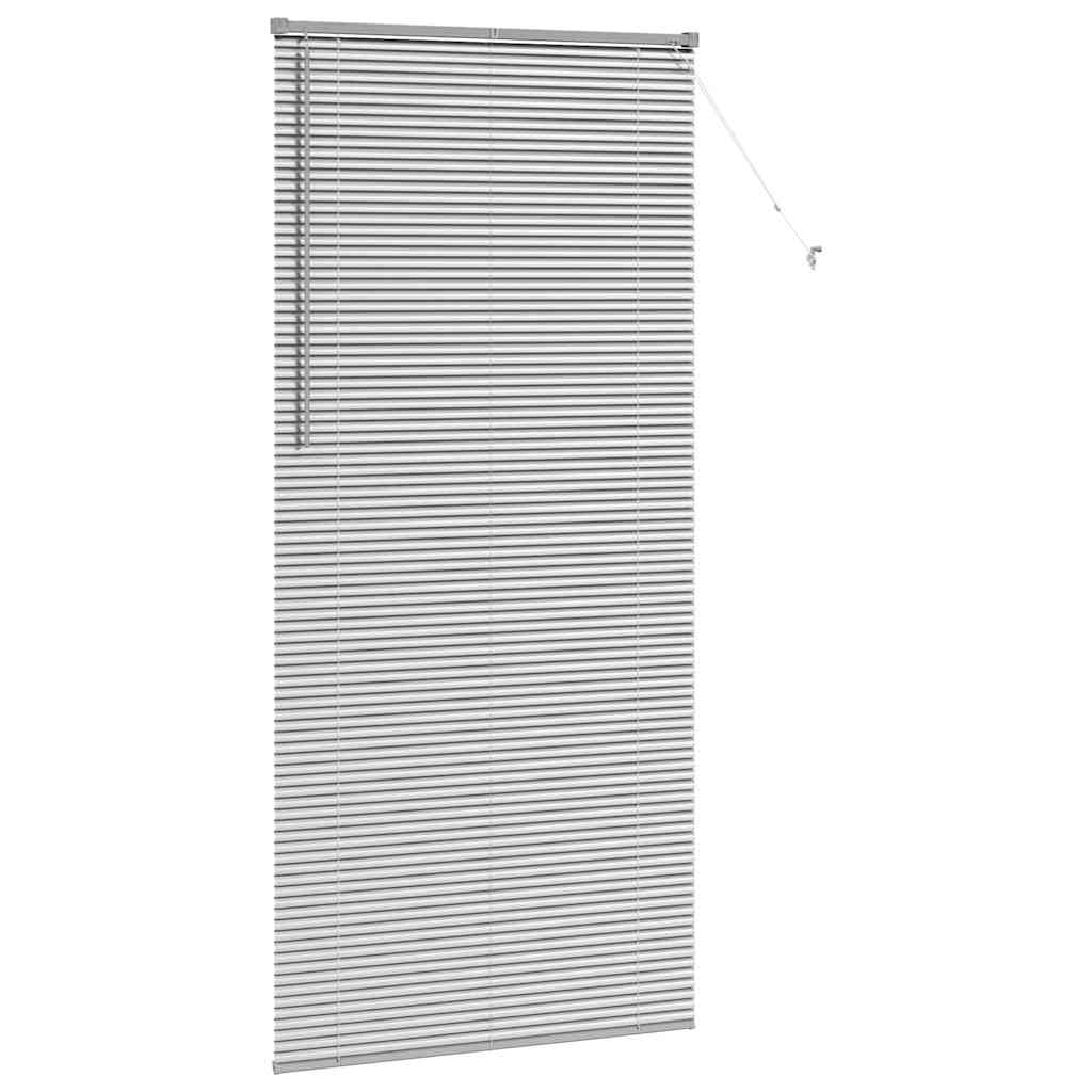 Persienner Sølv 220 x 100 cm Aluminium