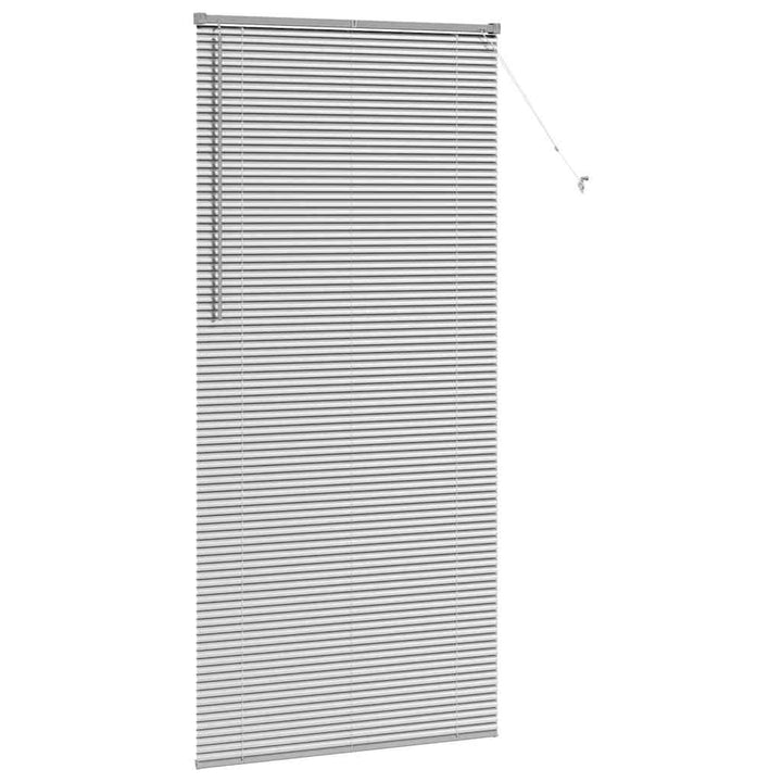 Persienner Sølv 220 x 100 cm Aluminium