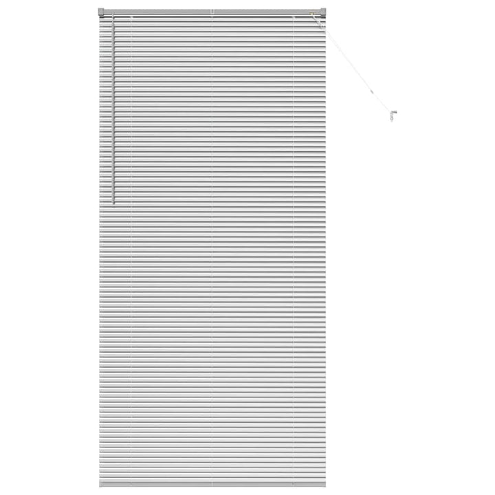 Persienner Sølv 220 x 100 cm Aluminium