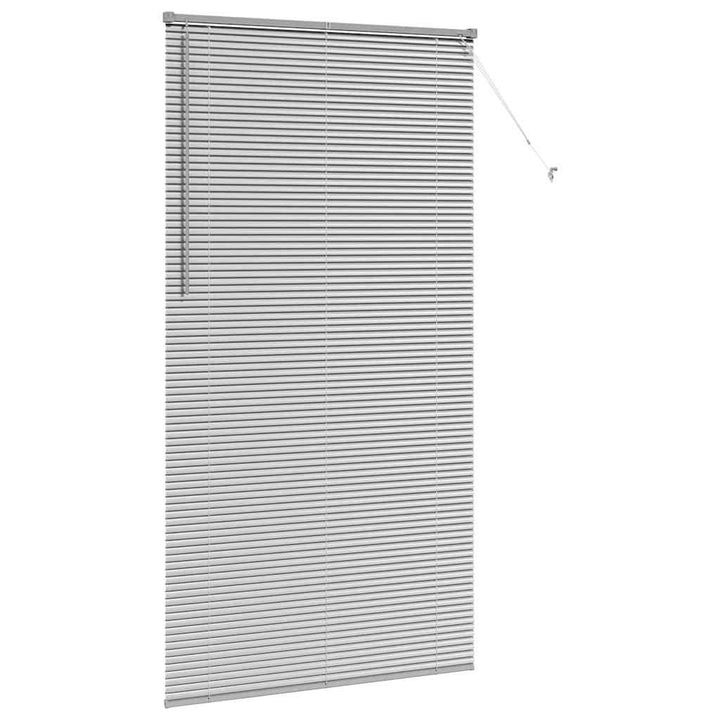 Persienner Sølv 220 x 110 cm Aluminium