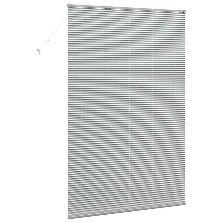 Persienner Sølv 220x150cm Aluminium