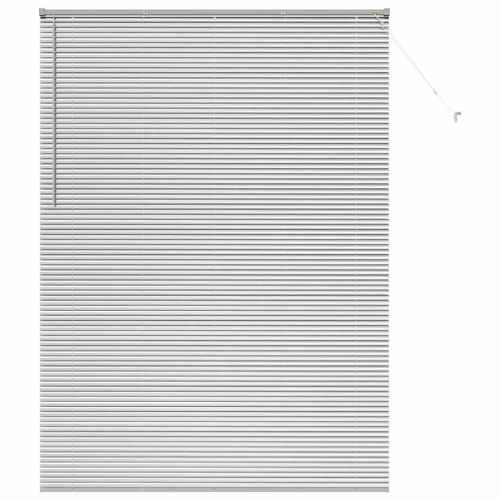 Persienner Sølv 220 x 160 cm Aluminium