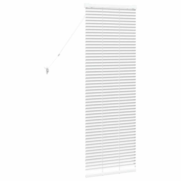 Persienner Hvid 130 x 50 cm Aluminium