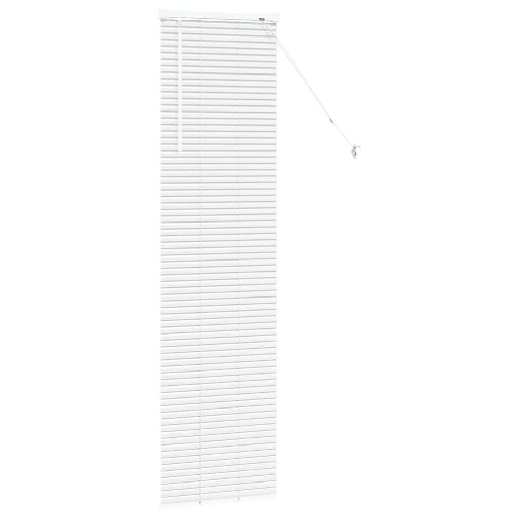 Persienner Hvid 175 x 50 cm Aluminium