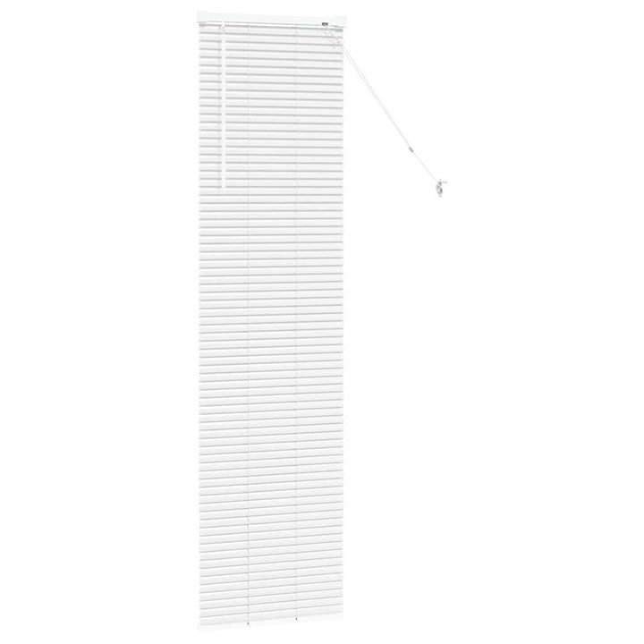 Persienner Hvid 175 x 50 cm Aluminium