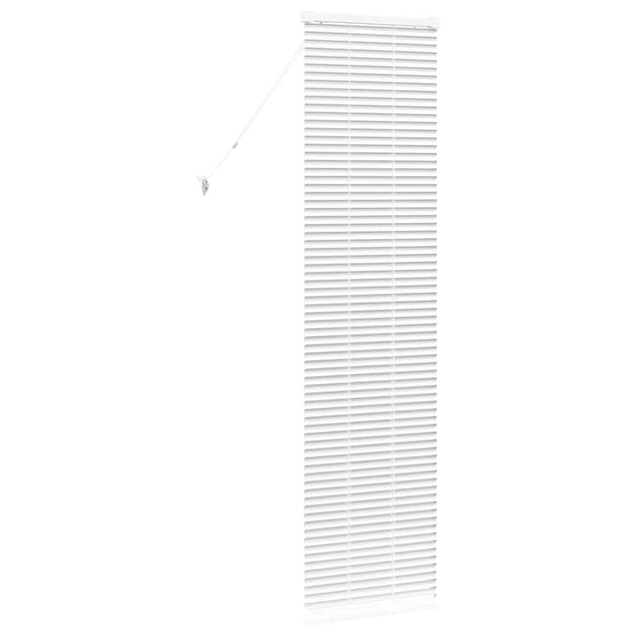 Persienner Hvid 175 x 50 cm Aluminium