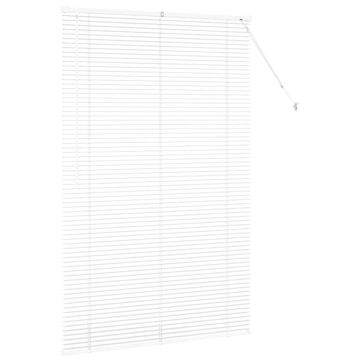 Persienner Hvid 175 x 115 cm Aluminium
