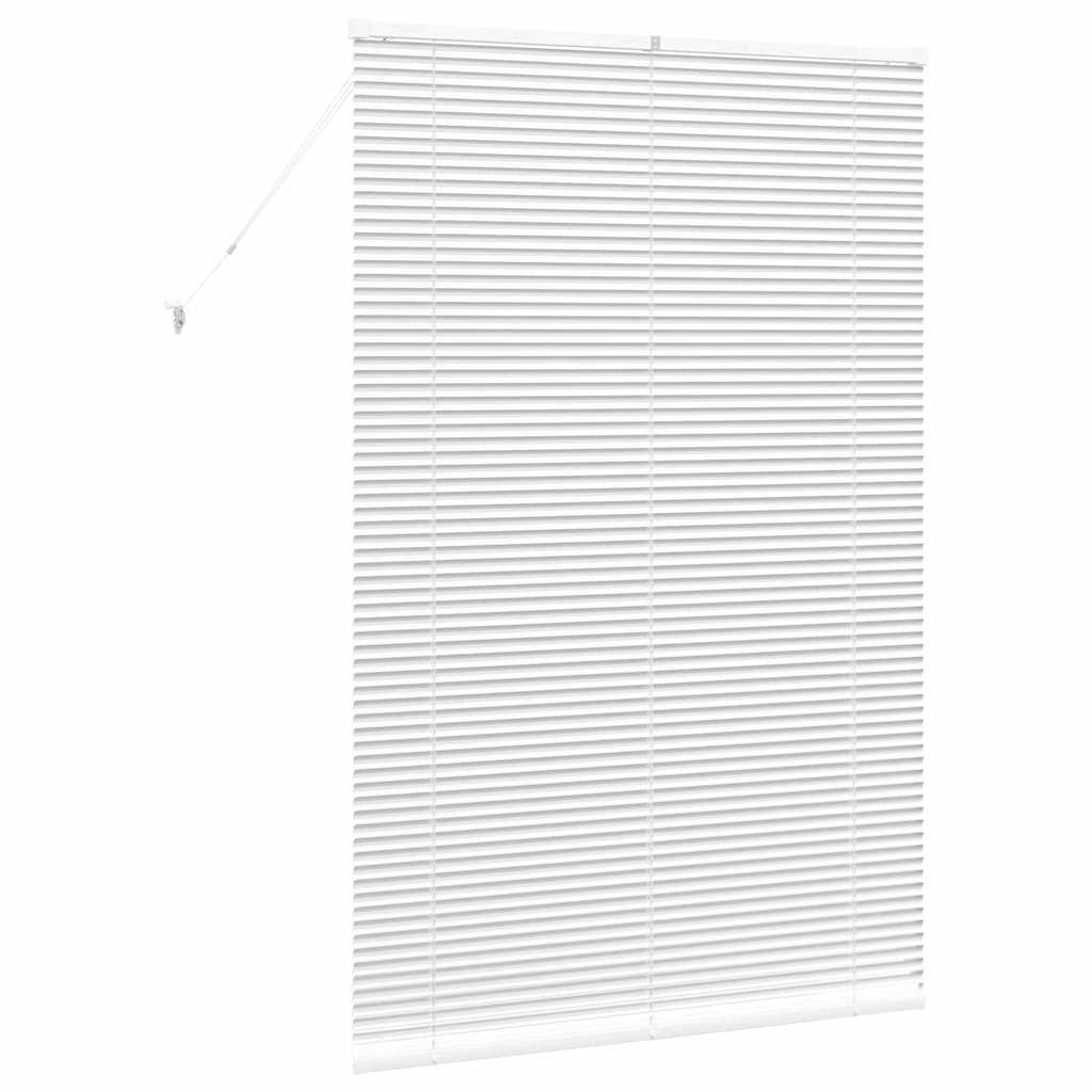 Persienner Hvid 175 x 120 cm Aluminium