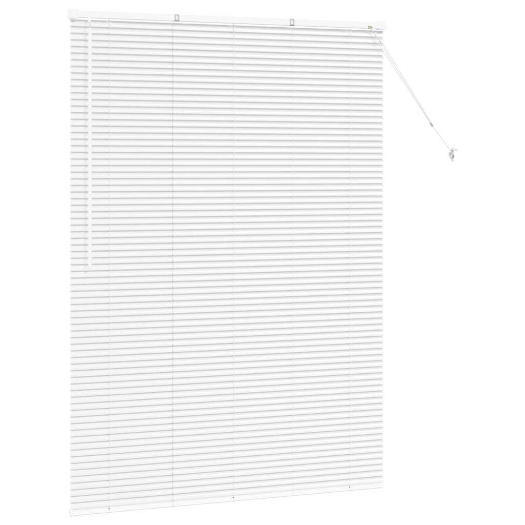 Persienner Hvid 175 x 125 cm Aluminium