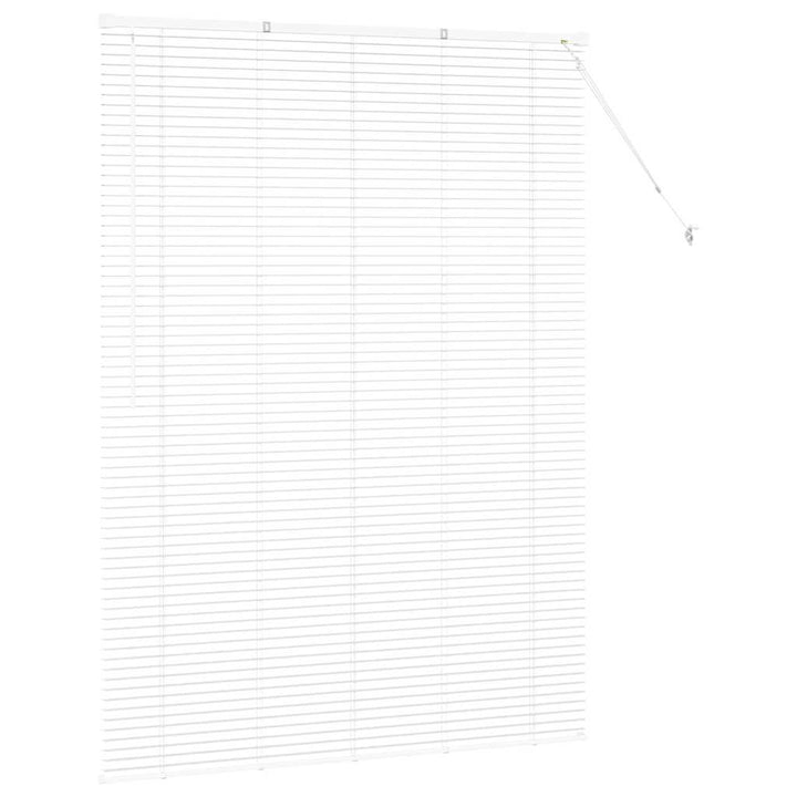 Persienner Hvid 175 x 130 cm Aluminium