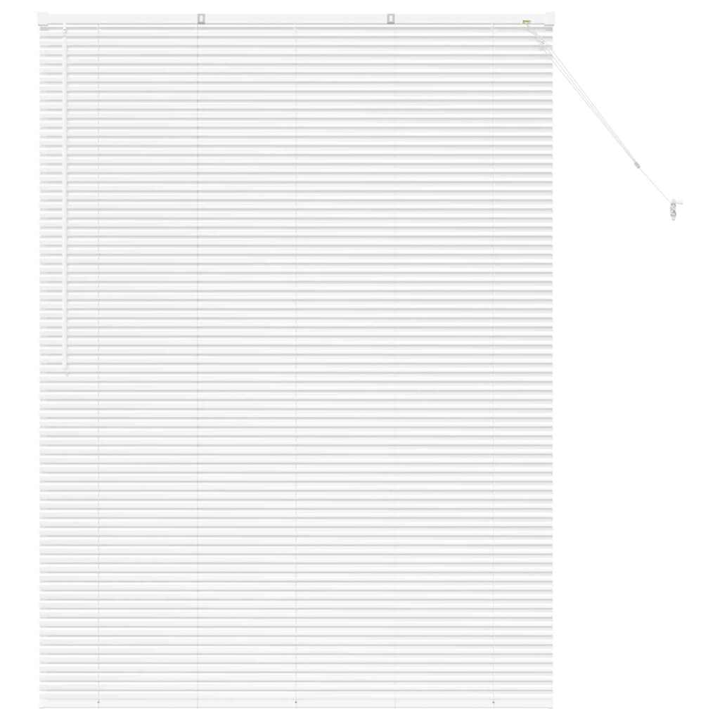 Persienner Hvid 175 x 130 cm Aluminium