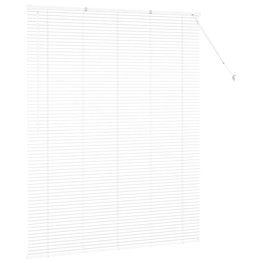 Persienner Hvid 175 x 140 cm Aluminium