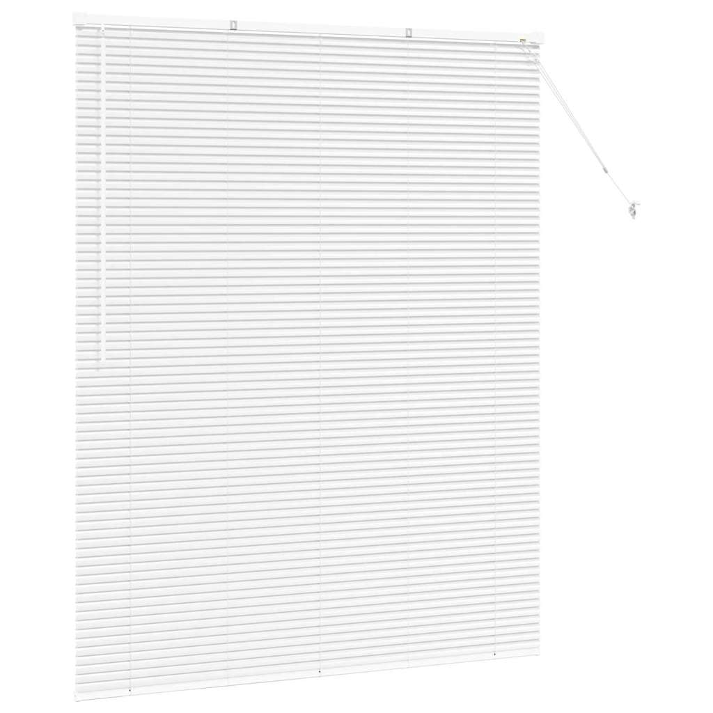 Persienner Hvid 175 x 145 cm Aluminium