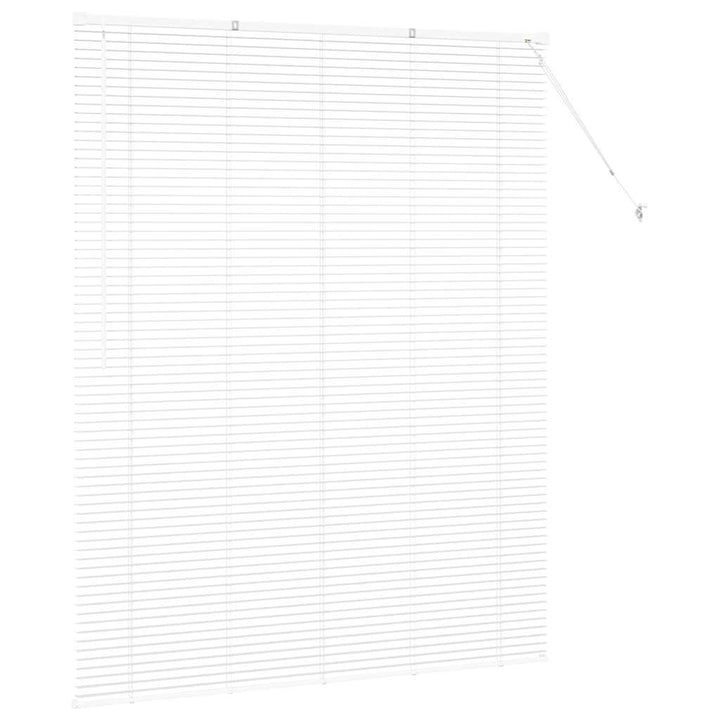 Persienner Hvid 175 x 145 cm Aluminium