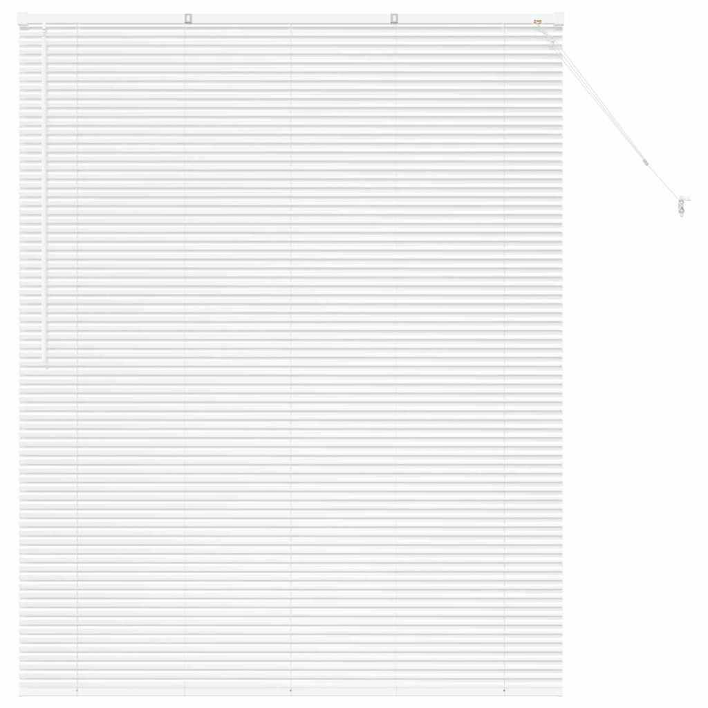 Persienner Hvid 175 x 150 cm Aluminium