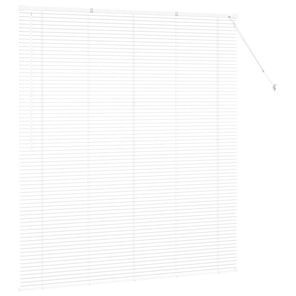 Persienner Hvid 175 x 160 cm Aluminium